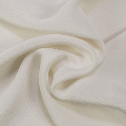Crepe Marocain gefärbt weiß